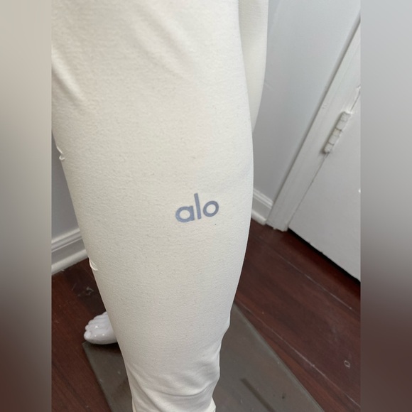 ALO Warrior High Waisted Ripped Leggings Pictured AS IS - Picture 12 of 13